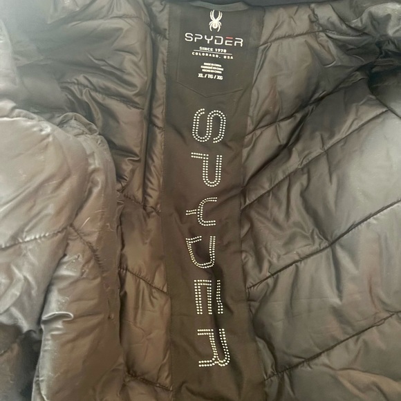 Spyder Black Ski Jacket Women size XL new with tags! - Picture 12 of 13